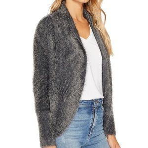BB Dakota Sheryl Fuzzy Knit Cocoon Sweater